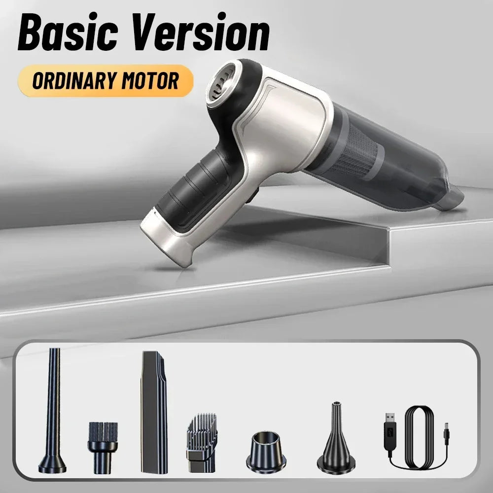 95000PA Car Vacuum Cleaner Wireless Powerful Cleaning Machine Auto Robot Car Accessories Home Appliance Strong Suction as Gift