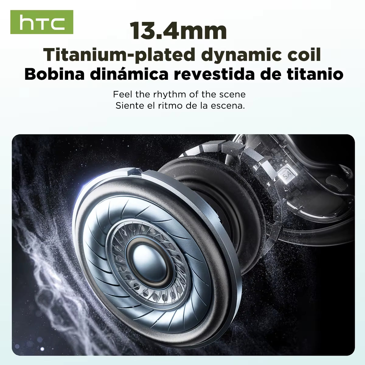 NE19 Bluetooth Earphones - AI Sports Wireless Headphones with Mic, Powerful Bass, Waterproof, Long Battery Life & AI Translator