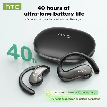 NE19 Bluetooth Earphones - AI Sports Wireless Headphones with Mic, Powerful Bass, Waterproof, Long Battery Life & AI Translator