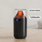 Volcano Mini Humidifier - USB Rechargeable/Battery, Digital Display, Car Diffuser & Air Hydration for Home/Office/Car